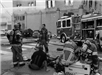 Firefighters at Scene of Fire