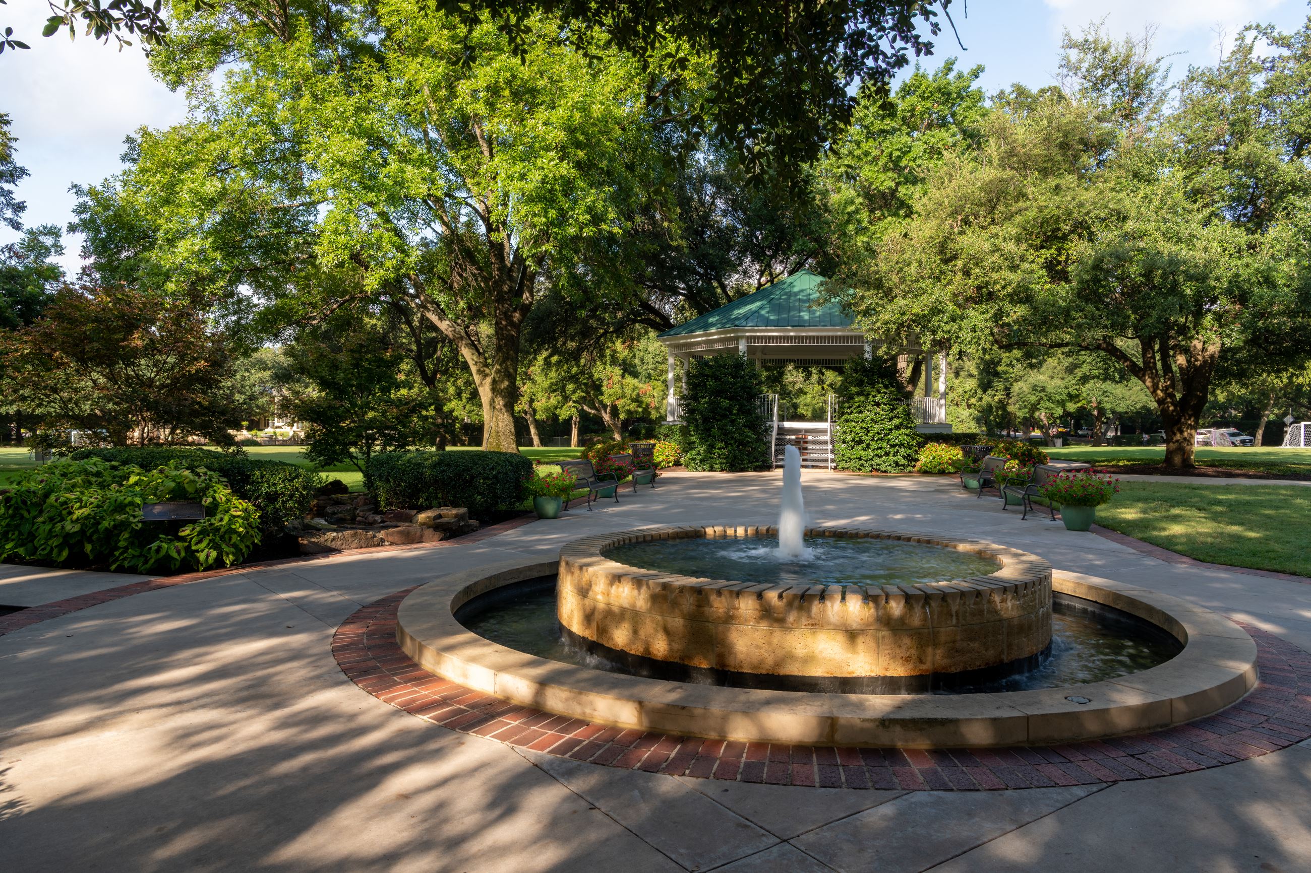 Goar Park Gazebo and Fountain