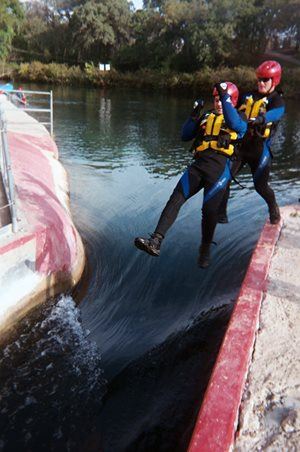 Firefighter Water Rescue Training