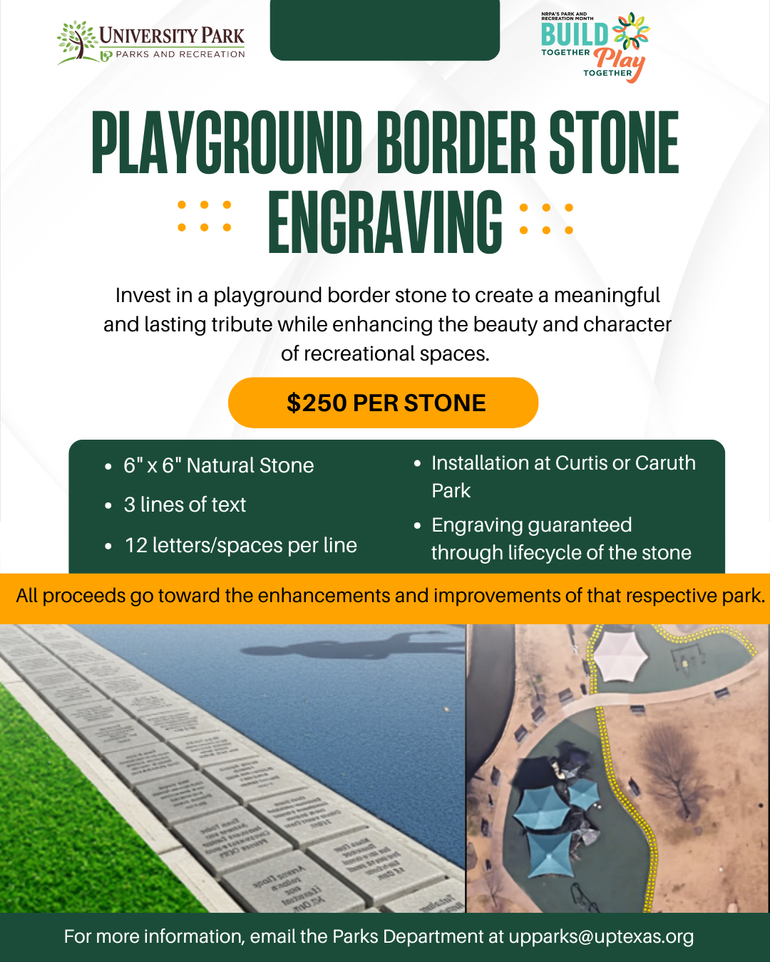 Playground Border Stone Engraving (2)